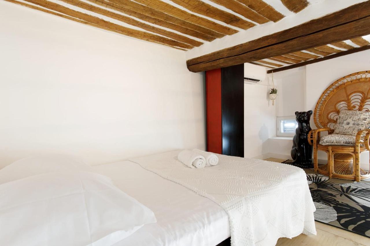 Superb Air-Conditioned Loft In The Heart Of Viel Antibesアパートメント エクステリア 写真